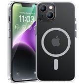 Чехол Benks Crystal для iPhone 14 Прозрачный Пластик (с MagSafe)