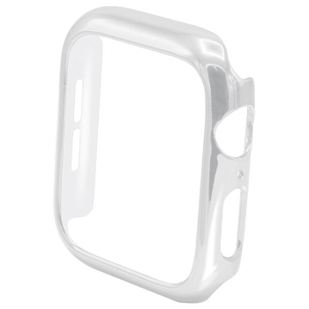 Чехол со стеклом для Apple Watch 44mm Накладка Пластик