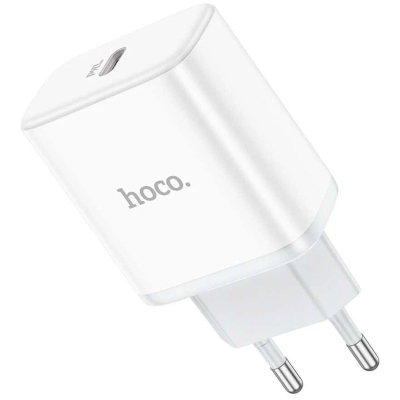 Сетевое ЗУ Hoco C104A USB-C PD 20W (Сетевое ЗУ Hoco Белый)