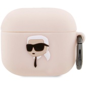 Чехол силиконовый для AirPods 3 Karl Lagerfeld Silicone case with ring NFT 3D Karl