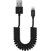 Кабель USB-A to Lightning Deppa витой 1.5 м