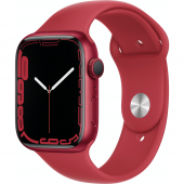 Apple Watch Sport 7 (41mm) Красный, (PRODUCT)RED Ростест