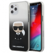 Чехол iPhone 11 Pro Max Накладка Пластик Karl Lagerfeld Iconik Hard Gradient