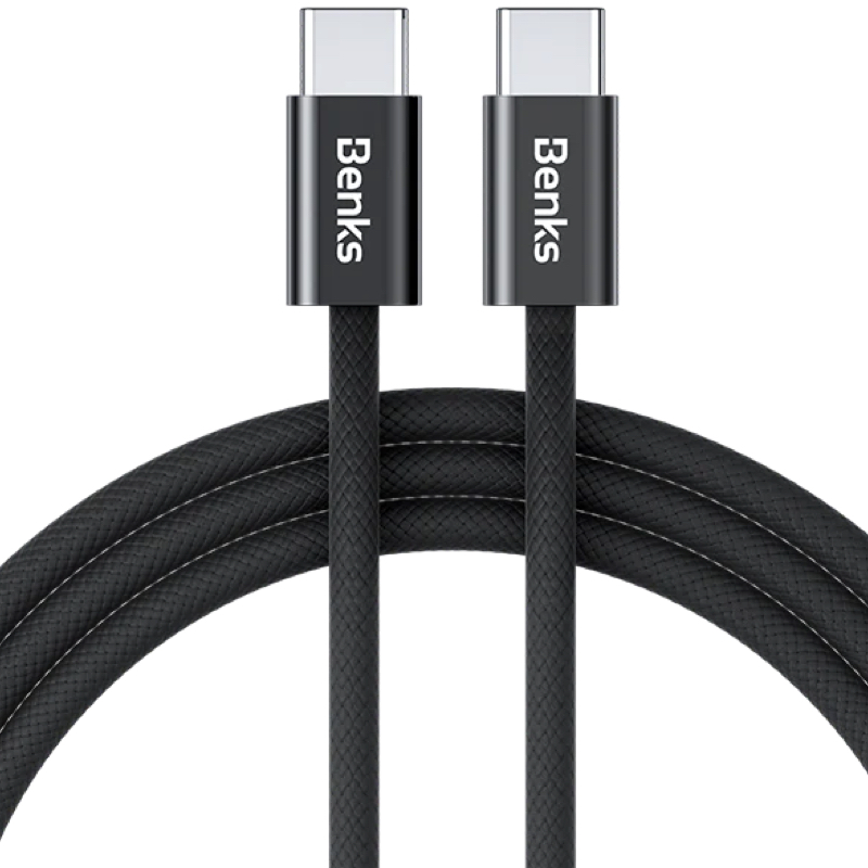 Кабель Benks D46, USB-C → USB-C, длина 1 м