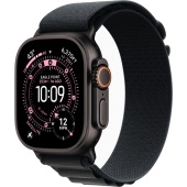 Apple Watch Ultra 3 (49mm) Чёрный титан, Alpine Loop, Чёрный (без RuStore)