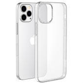 Чехол iPhone 12 Pro Max Накладка Силикон Прозрачный Hoco Light Series