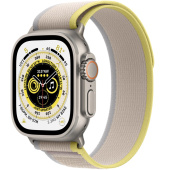 Apple Watch Ultra (49mm) Корпус из Титана, браслет Trail Loop Желто-Бежевый