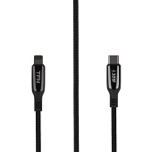 Кабель USB-C to Lightning TFN 1.2 м (Плетеный)