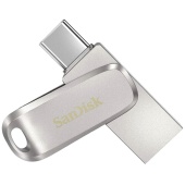 Флешка SanDisk Ultra Dual Drive Luxe, USB + USB-C, 512 Gb