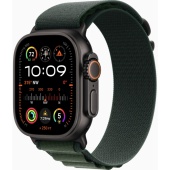 Apple Watch Ultra 2 2024 (49mm) Черный титан, Alpine Loop, Темно-зеленый 