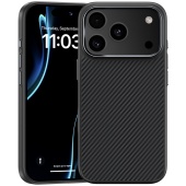 Кевларовый чехол Benks ArmorPro для iPhone 17 Pro Max Магнитный Карбон (MagSafe)