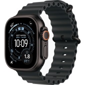 Apple Watch Ultra 3 (49mm) Чёрный титан, Ocean Band, Чёрный (без RuStore)