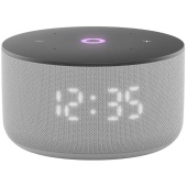 Умная колонка Яндекс станция Мини 3 (с часами) Серый