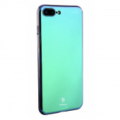 Чехол iPhone 7 Plus Накладка Пластик Baseus Glass Case