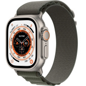 Apple Watch Ultra (49mm) Корпус из Титана, браслет Alpine Loop Зеленый