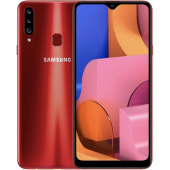 Samsung A20s (2019) 32 Gb Красный Ростест