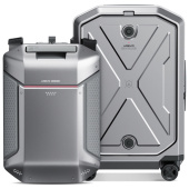 Чемодан с рюкзаком Xiaomi UREVO EVA Magnetic Suitcase 21" Серый