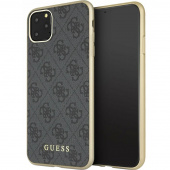 Чехол iPhone 11 Накладка Кожзам Guess 4G collection Hard