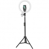 Кольцевая лампа на штативе Baseus Live Stream Holder-Floor Stand (12-inch )