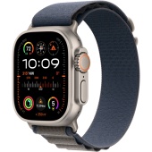 Apple Watch Ultra 2 (49mm) Корпус из Титана браслет Alpine Loop Синий