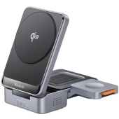 Беспроводная зарядная станция Mcdodo CH-519, для AirPods и Apple Watch + СЗУ, 15 ватт, MagSafe