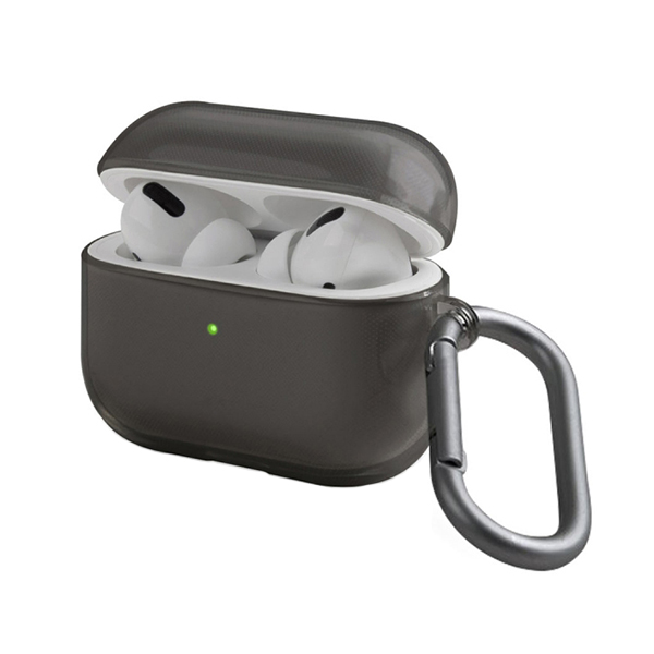 Чехол Uniq Glase для AirPods Pro с карабином