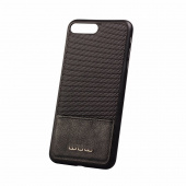 Чехол iPhone 7 Plus Накладка Пластик WUW Cloth Texture Leather