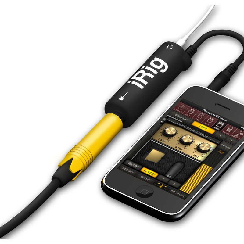 Гитарный переходник iRig для iPhone, iPad