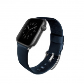 Браслет кожаный Uniq Mondain для Apple Watch 42, 44, 45mm