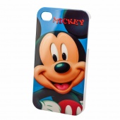 Чехол iPhone 5 Накладка Резина Disney Mickey Mouse