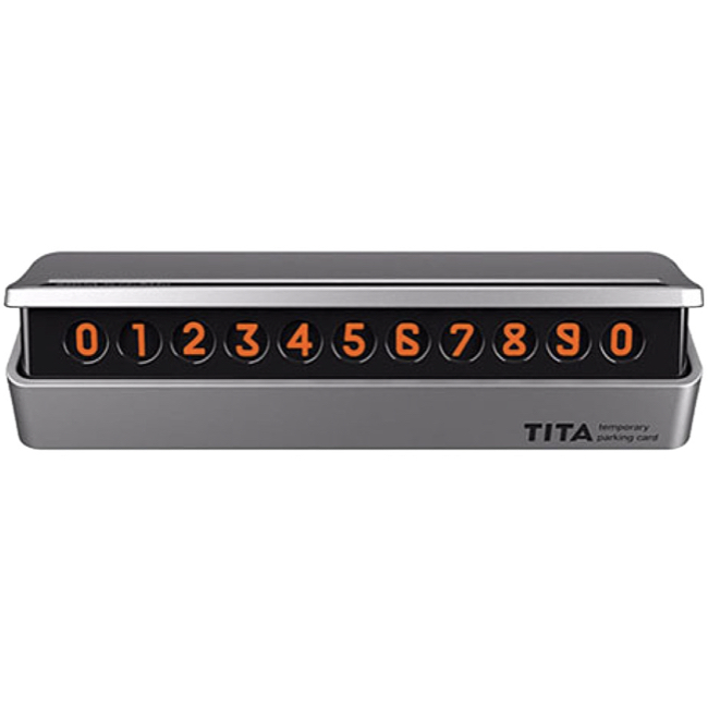 Табличка с номером телефона для авто Bcase TITA