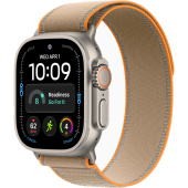 Apple Watch Ultra 4 (49mm) Натуральный титан, Trail Loop, Песочный (без RuStore)