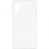Чехол Samsung Note 10+ Накладка Силикон Прозрачный DF