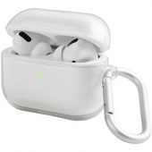 Чехол Uniq Glase для AirPods Pro с карабином