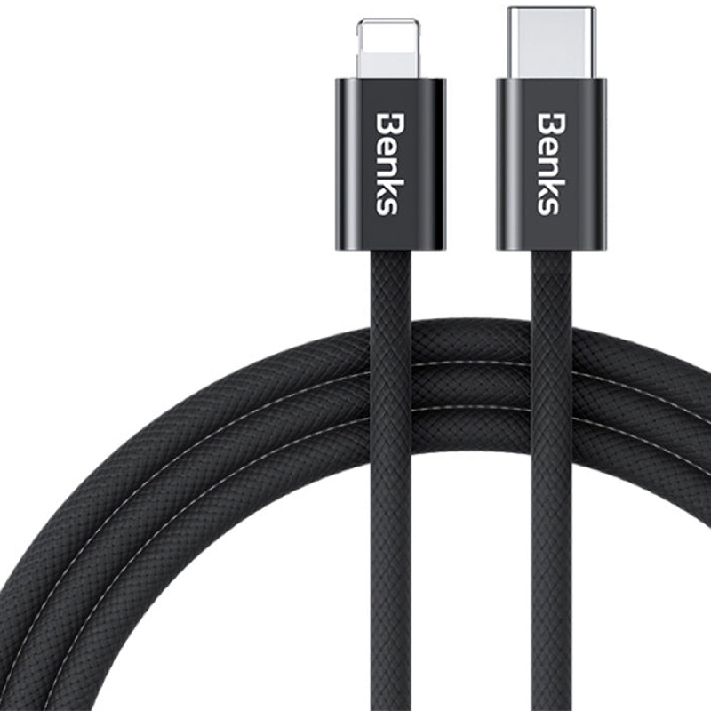 Кабель Benks D46, USB-C → Lightning, длина 2 м