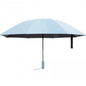 Зонт Xiaomi Urevo Reverse Folding Umbrella with LED Flashlight Серый
