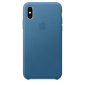 Чехол iPhone Xs Накладка Leather Case