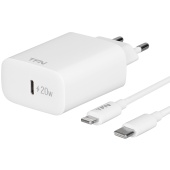 Сетевое ЗУ + кабель USB-C/Lightning TFN USB-C PD 20 ватт