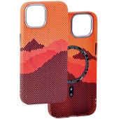 Чехол Luxo Carbon Series для iPhone 15 Pro Max Магнитный (с MagSafe)