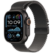 Apple Watch Ultra 2 2024 (49mm) Черный титан, Milanese Loop 