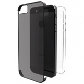Чехол iPhone 5 Накладка Пластик тонкий Прозрачный 2 стороны X-Doria Definse 360