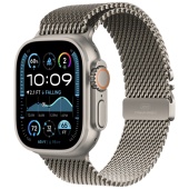 Apple Watch Ultra 2 2024 (49mm) Натуральный титан, Milanese Loop 