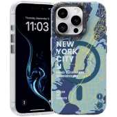 Чехол Benks MagClap City New York для iPhone 16 Pro Max (MagSafe)