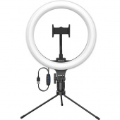 Кольцевая светодиодная лампа настольная Baseus Live Stream Holder-Table Stand (10-inch )