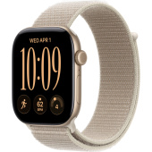 Apple Watch Series 12 (46mm) Алюминиевый корпус, Светлое Золото, Sport Loop (без RuStore)