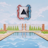 Значок Магнитка Герб Магнитогорска металлический, Магнит