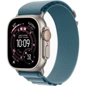 Apple Watch Ultra 3 (49mm) Натуральный титан, Alpine Loop, Синий (без RuStore)