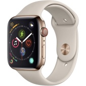 Apple Watch Series 4 (40mm) Стальной корпус, Золото, Sport Band (без RuStore)