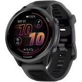 Garmin Forerunner 570, 47мм, Черные, Черный ремешок