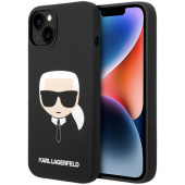 Чехол iPhone 13 Накладка Силикон Karl Lagerfeld Liquid Silicone Karl's Head
